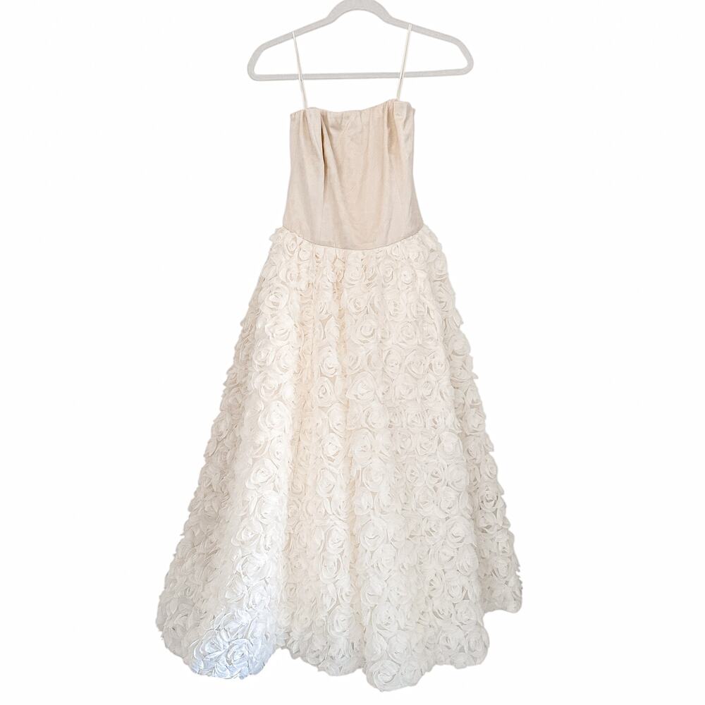 Reformation Rosy Dress Ivory NEW NWT - Picture 5 of 11